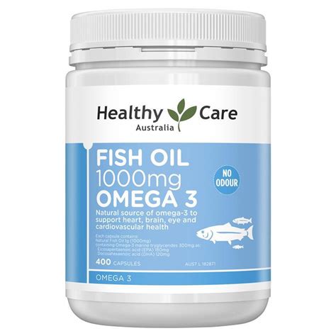 fish oil omega 3 healthy care